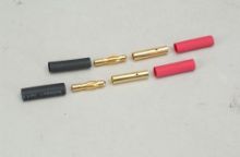 Gold Connector 2mm w/H.S (2Pr)