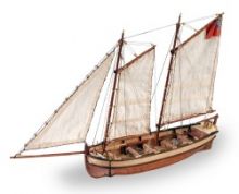 Artesania Latina Endeavor's longboat