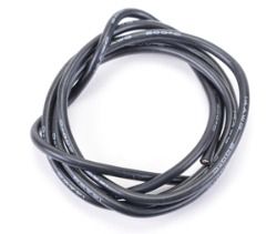 Silicone Wire Black 16 AWG - 1Mtr