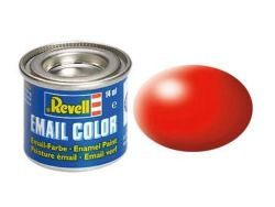 Revell Enamel Paint number 332 silk matt luminous red
