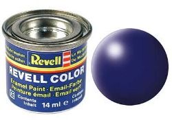 Revell Enamel Paint number 350 silk matt lufthansa blue