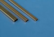 8262 3/32 x 3/16 x .014 Rect. brass tube