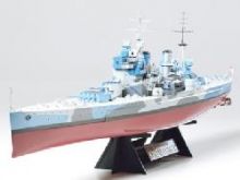 Tamiya King George V model ship