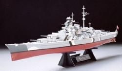 Tamiya Bismarck model ship