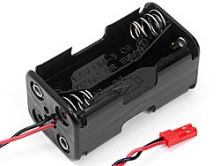 Receiver battery case