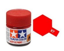 Tamiya mini acrylic paint 10ml X-7 gloss red