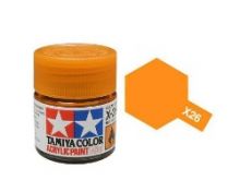 Tamiya mini acrylic paint 10ml X-26 clear orange