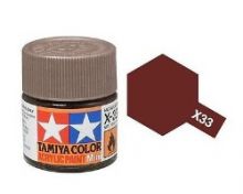 Tamiya mini acrylic paint 10ml X-33 bronze