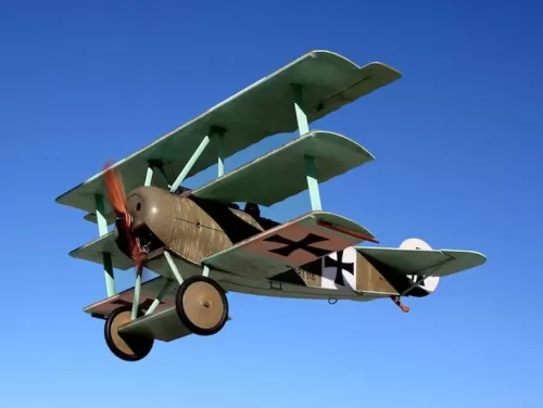 DR-1 Fokker Triplane electric scale kit