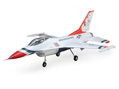 F-16 Thunderbirds 70mm EDF Jet BNF Basic with AS3X and SAFE