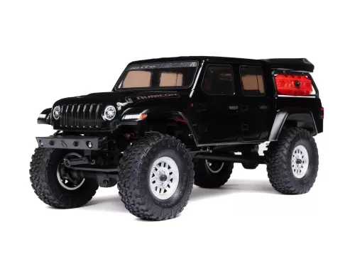 SCX24 Jeep Gladiator 4WD Rock Crawler RTR, Black