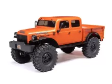 1/24 SCX24 Dodge Power Wagon 4WD Rock Crawler RTR, Orange