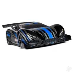 XO-1 1:7 100+ MPH 4WD RTR Brushless Electric Supercar, Blue (+ TQi 2-ch wireless, TSM, Castle Mamba Monster Extreme Power System)