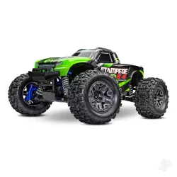 Stampede 4X4 BL-2S 1:10 4WD RTR Brushless Electric Monster Truck, Green (+ TQ 2-ch, BL-2s, 3300kV)