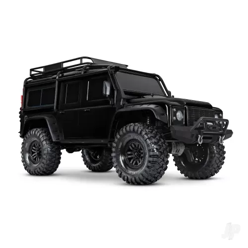 TRX-4 Land Rover Defender 1:10 4X4 Electric Trail Crawler with Winch, Black (+ TQi 4-ch, XL-5 HV, Titan 550)