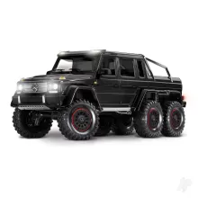 Gloss Black TRX-6 Mercedes-Benz G 63 AMG 1:10 6X6 Electric Scale & Trail Crawler (+ TQi 4-ch, XL-5 HV, Titan 550)