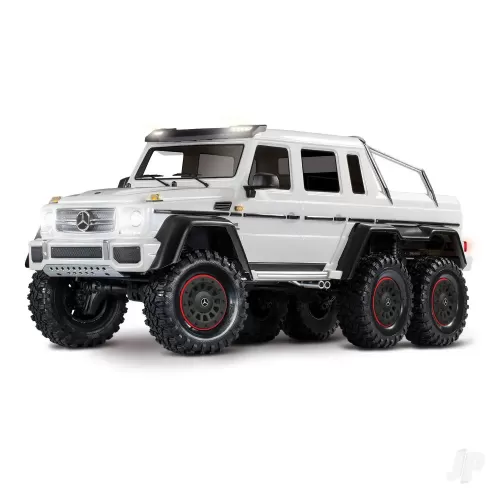 Metallic White TRX-6 Mercedes-Benz G 63 AMG 1:10 6X6 Electric Scale & Trail Crawler (+ TQi 4-ch, XL-5 HV, Titan 550)