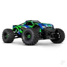 Green Maxx 1:10 4X4 Brushless Electric RTR Monster Truck (+ TQi 2-ch, TSM, VXL-4S, Velineon 540XL, WideMaxx)