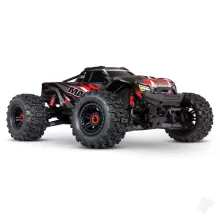 Red Maxx 1:10 4X4 Brushless Electric RTR Monster Truck (+ TQi 2-ch, TSM, VXL-4S, Velineon 540XL, WideMaxx)