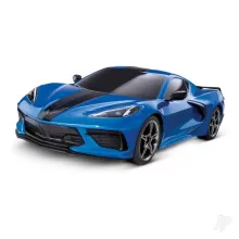 Blue Chevrolet Corvette Stingray 1:10 AWD Supercar (+ TQ 2-ch, XL-5, Titan 550)