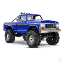 TRX-4M Ford 1979 F-150 High Trail Edition 1:18 4WD Electric Trail Crawler, Blue (+ TQ, ECM-2.5, Titan 87T, 750mAh LiPo, USB charger)