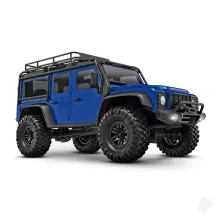 TRX-4M Land Rover Defender 1:18 4WD Electric Trail Crawler, Blue (+ TQ, ECM-2.5, Titan 87T, 750mAh LiPo, USB charger)