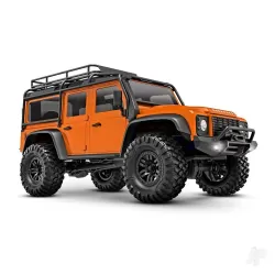 TRX-4M Land Rover Defender 1:18 4WD Electric Trail Crawler, Orange (+ TQ, ECM-2.5, Titan 87T, 750mAh LiPo, USB charger)