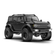 TRX-4M Ford Bronco 1:18 4WD Electric Trail Crawler, Black (+ TQ, ECM-2.5, Titan 87T, 750mAh LiPo, USB charger)